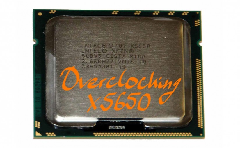 Intel X5650 Overclocking – resulting a 4.37 GHz hexacore