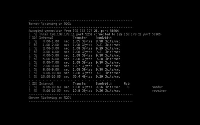 10 GBit Home Network